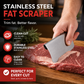 Ergonomic Curved Meat Scraper