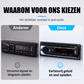 💥🎶 Van ruis naar pure sound – deze autoradio met Bluetooth 5.0 en handsfree bellen geeft je stabiele verbinding, helder geluid en twee USB-poorten. Upgrade je rit. 50% KORTING!