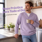 Gelaagd comfortabel T-shirt met honingraatstructuur