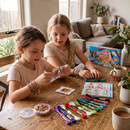 Doe-het-zelfset voor kinderen om armbandjes te make