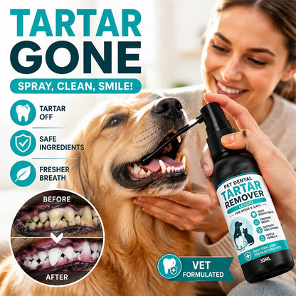 🐶 50% korting! Tandverzorgingsspray voor huisdieren – verwijdert tandplak & tandsteen, verfrist de adem & makkelijk aan te brengen. Voor een gezonde mond! 🦷✨