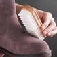 Rubberen borstel voor suède schoenen
