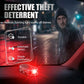 🚗🔴Zonne-energie Aangedreven Auto Anti-Diefstal Waarschuwingslicht