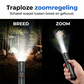 Ultraheldere tactische zaklamp met zoomfunctie
