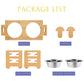 Verhoogde voerbak voor honden en katten, in hoogte verstelbaar