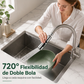 🔥 -50% vandaag: Universele draaibare kraanbeluchter – 720° draaibaar, eenvoudige installatie, ideaal voor het wassen van fruit, vaat en gootstenen zonder spatten 🚰✨