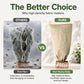🌿❄️ NÅ: 50 % RABATT I EN BEGRENSET PERIODE – Profesjonell plantebeskyttelse mot frost – 80 g non-woven – Varmeisolerende – Pustende – Slitesterk – For trær, busker og grønnsaker 🧵🌱🛡️