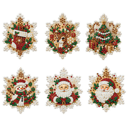 ⏳Tidsbegrenset tilbud: 50 % rabatt⏰ Sett med hengende julepynt til å male selv🥳🎄Egnet til pynt på juletreet, i vinduet og til festdekorasjoner 🎅🌟🛡️