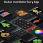 🌈 Smart LED-lysslynge – app + fjernkontroll, musikksynk, vanntett PVC. Tilpass farger og mønstre til fest og hage! ✨🎶