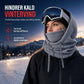 Varm vinterbalaklava for utendørs skiturer