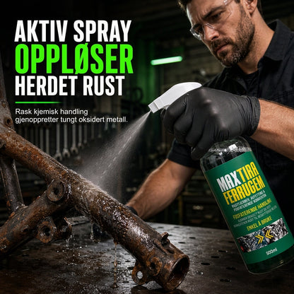 📢📢50 % RABATT!!⏰3-i-1 rustomformer & fosfateringsmiddel – fjerner olje og rust, og danner et langvarig beskyttende lag som kan sprayes eller males på.