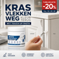 🪑 Witte meubel reparatiepasta met kwast – vult krassen, dekt vlekken af en herstelt de oorspronkelijke kleur.