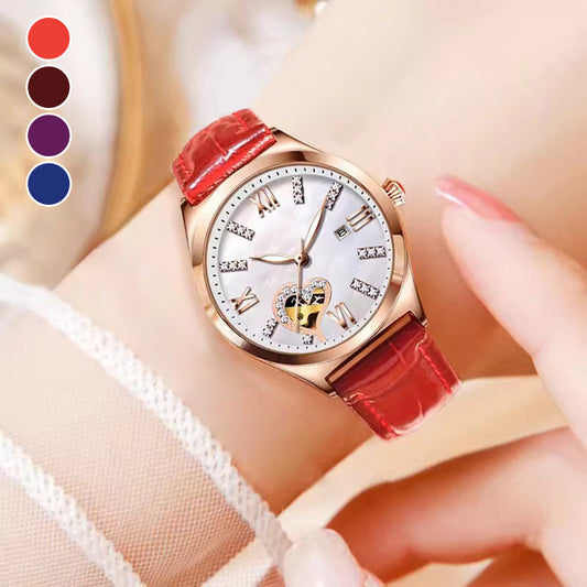 Elegant Waterdicht Lichtgevend Horloge voor Vrouwen